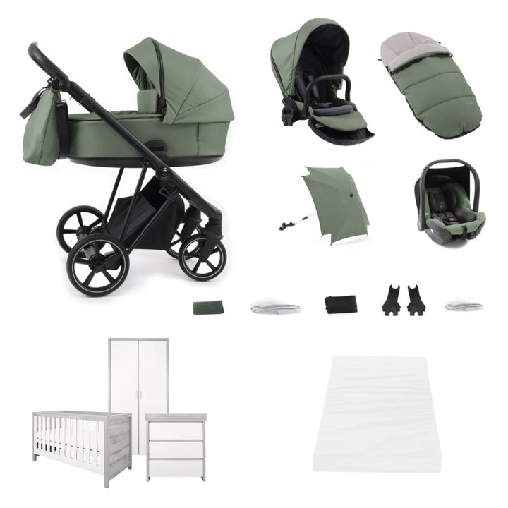 Babystyle Prestige Vogue & Tutti Bambini Modena Exclusive Bundle - Eden