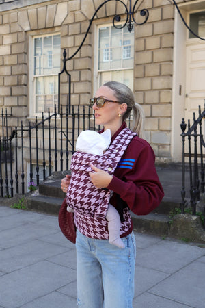 Nomad Air Houndstooth Baby Carrier – Harlow Sweet Lilac