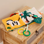 Little Big Friends 2in1 Soft Activity Book - Jungle
