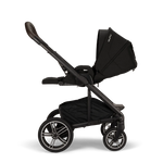 Nuna MIXX next, Arra Flex + Base Curv Travel System Bundle - Caviar