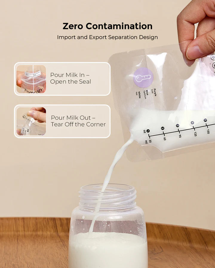 Momcozy Breastmilk Storage Bags 50pcs