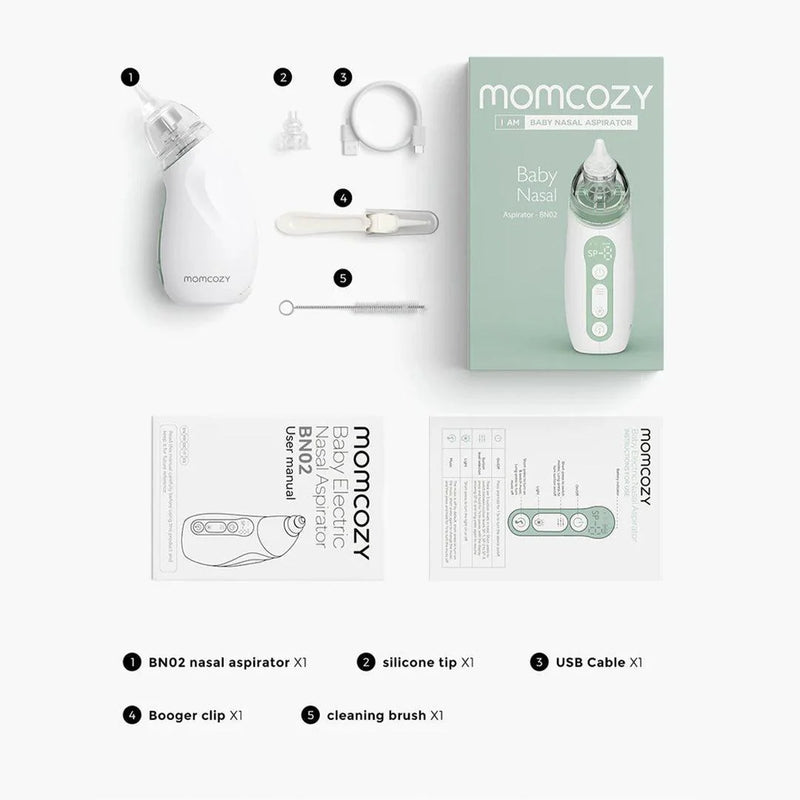 Momcozy SniffEase 2 in 1 Nasal Aspirator