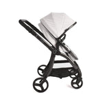 egg Dolls Pram by Roma - Houndstooth Silver