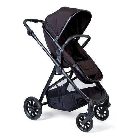 Redkite Push Me Savanna i Travel System Ultimate Baby Essentials Bundle - Black