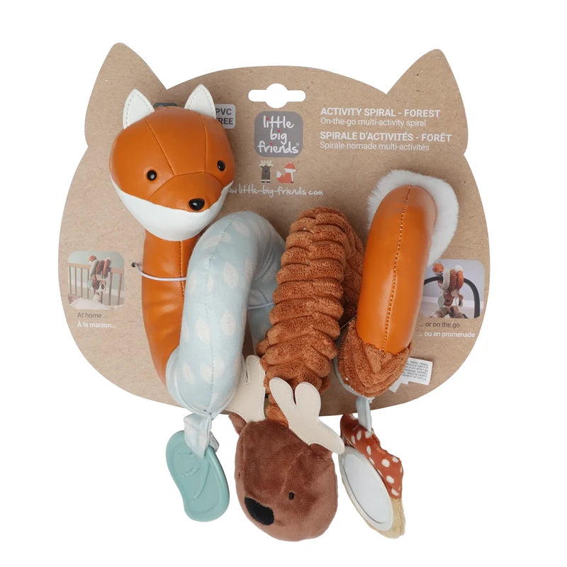 Little Big Friends Activity Spiral - Forest