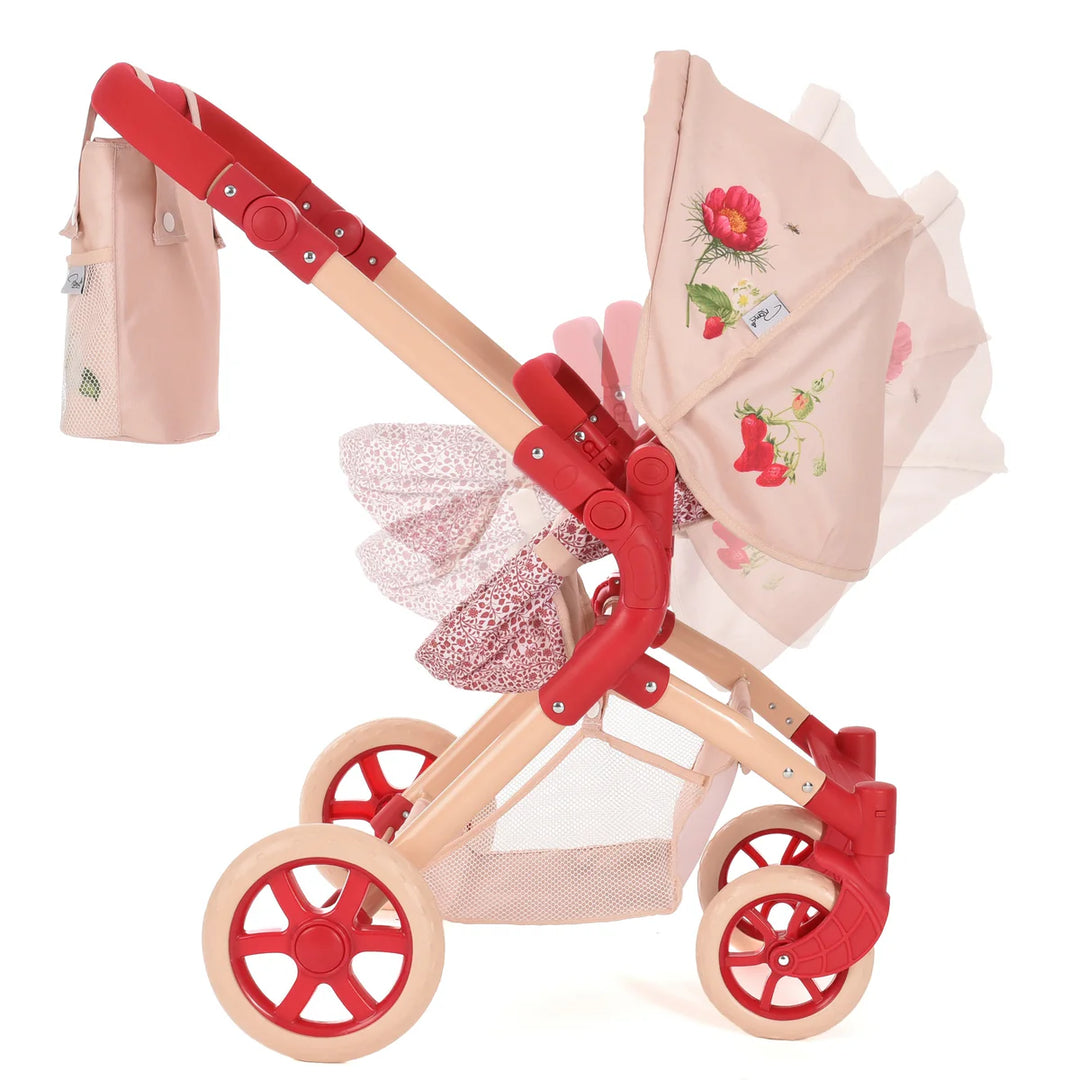 Roma RHS Single Dolls Pram - Floral