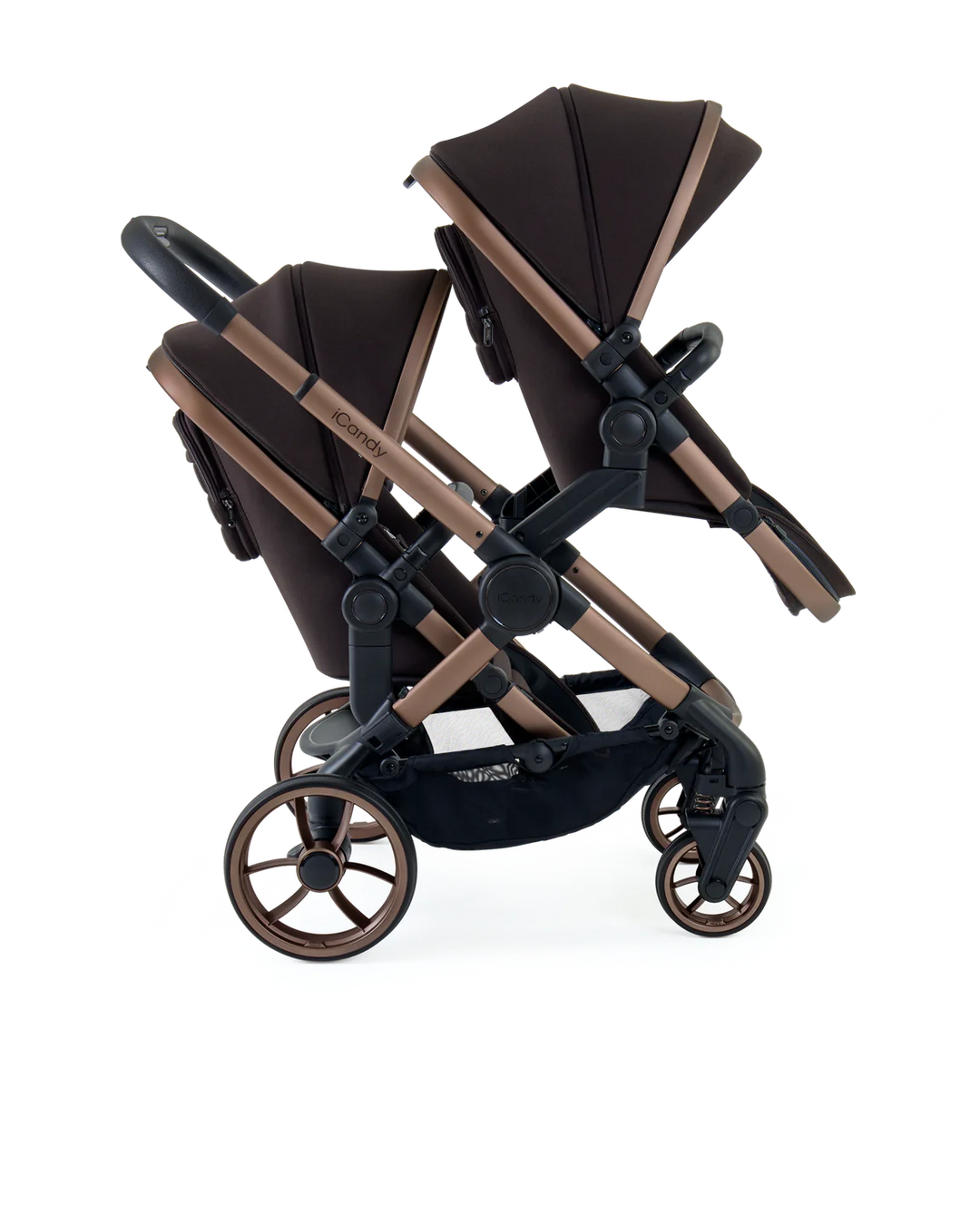 iCandy Peach 7 Double Pushchair - Pecan