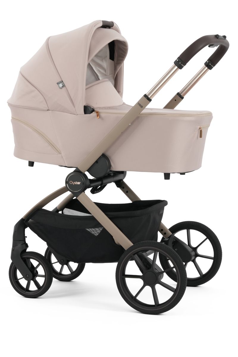 Oyster Vee Stroller Bundle - Vanilla