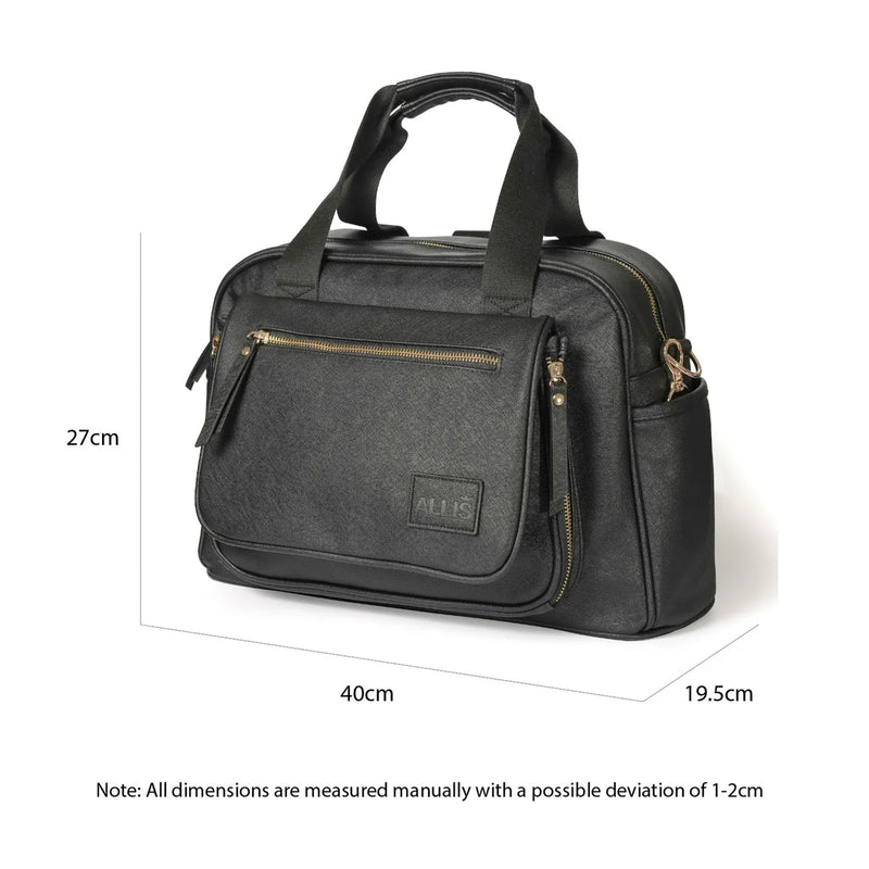 Kiin Allis Baby Plus Changing Bag & Changing Mat - Black