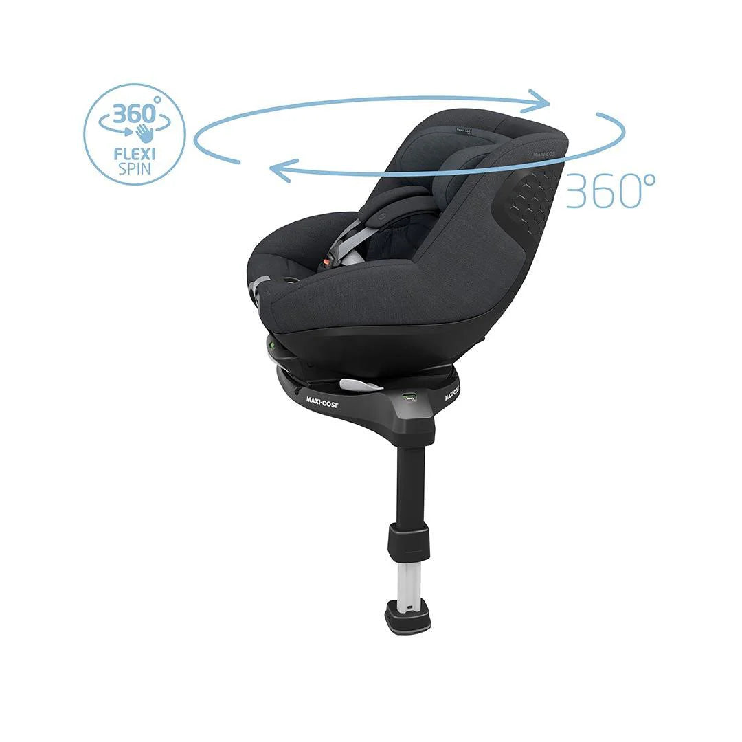 Maxi-Cosi Pearl 360 Pro in Authentic Graphite2