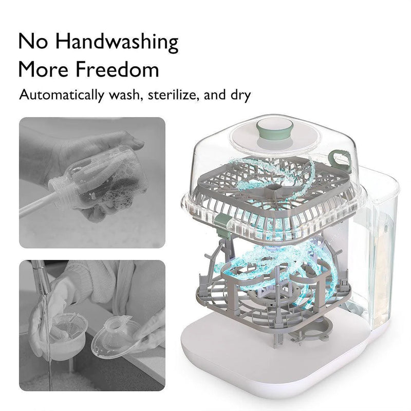 Momcozy KleanPal Pro Baby Bottle Washer Steriliser