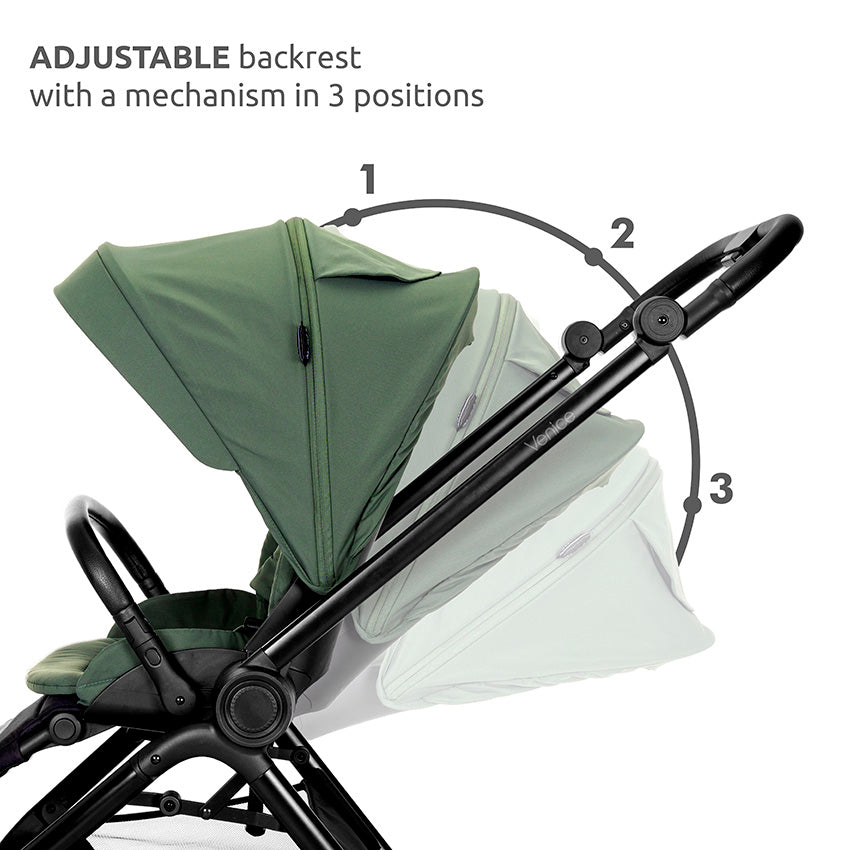 Lorelli Venice 2 in1 Stroller – Green