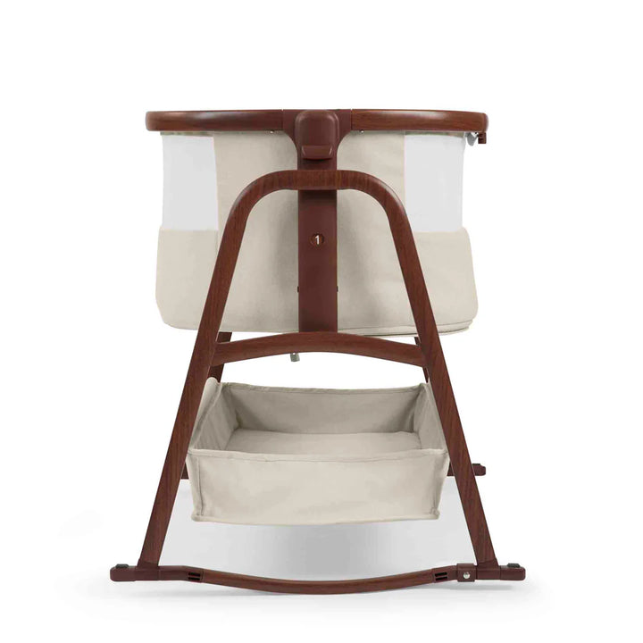 Ickle Bubba Bubba&Me Luxe Bedside Crib - Stone