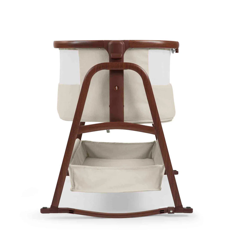 Ickle Bubba Bubba&Me Luxe Bedside Crib - Stone
