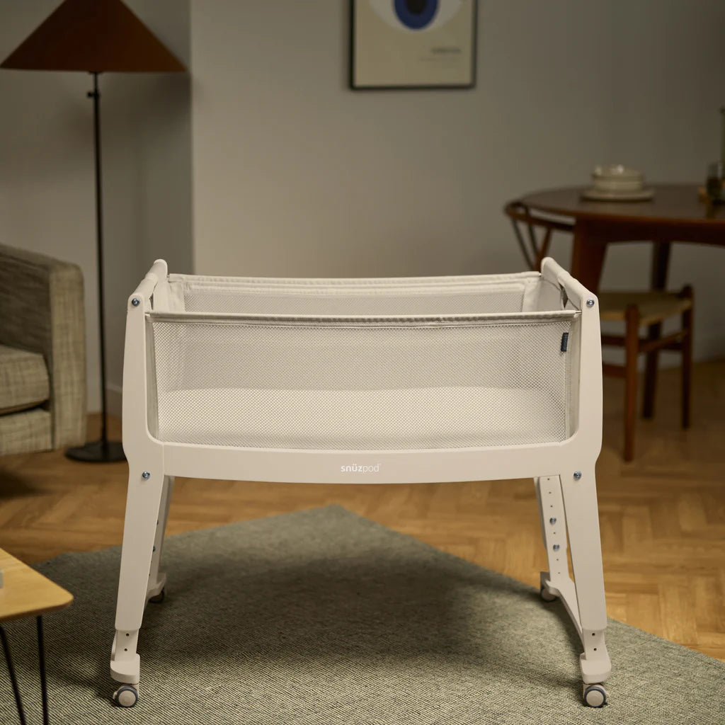 SnuzPod Studio Bedside Crib - Cashmere (Vienna)
