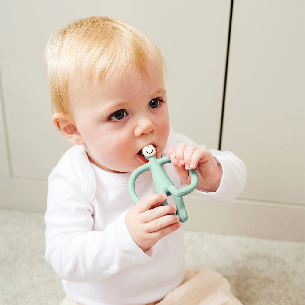 Matchstick Monkey Original Teething Toy  - Mint Green