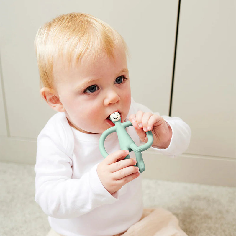 Matchstick Monkey Original Teething Toy  - Mint Green