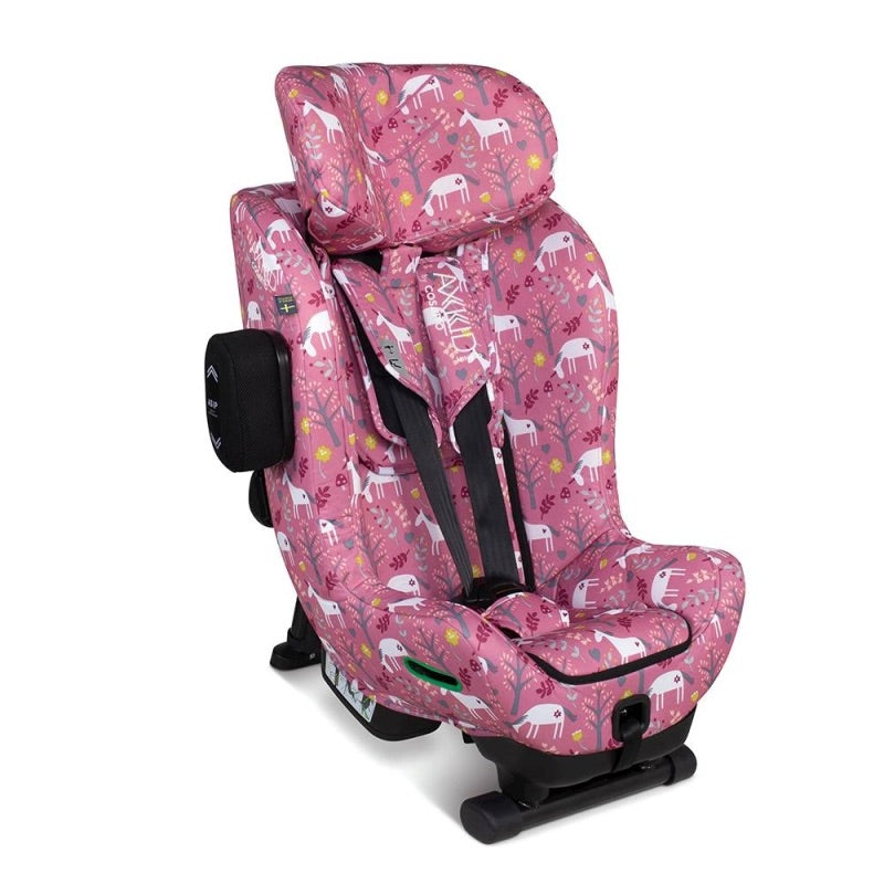 Cosatto x Axkid Minikid 4 Group 1/2/3 Car Seat - Unicorn Garden