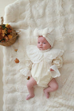 Nunubebe Jane Premium Lace Collar Romper