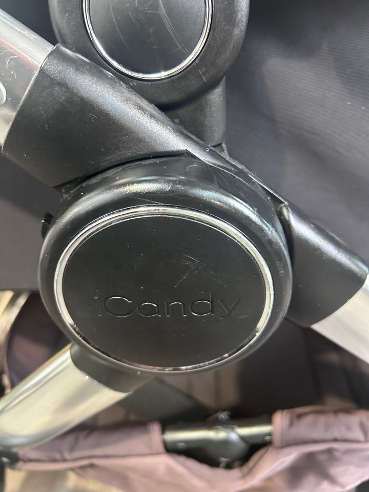 PRE LOVED iCandy Peach 5 2-in-1 Travel System - Beluga Grey