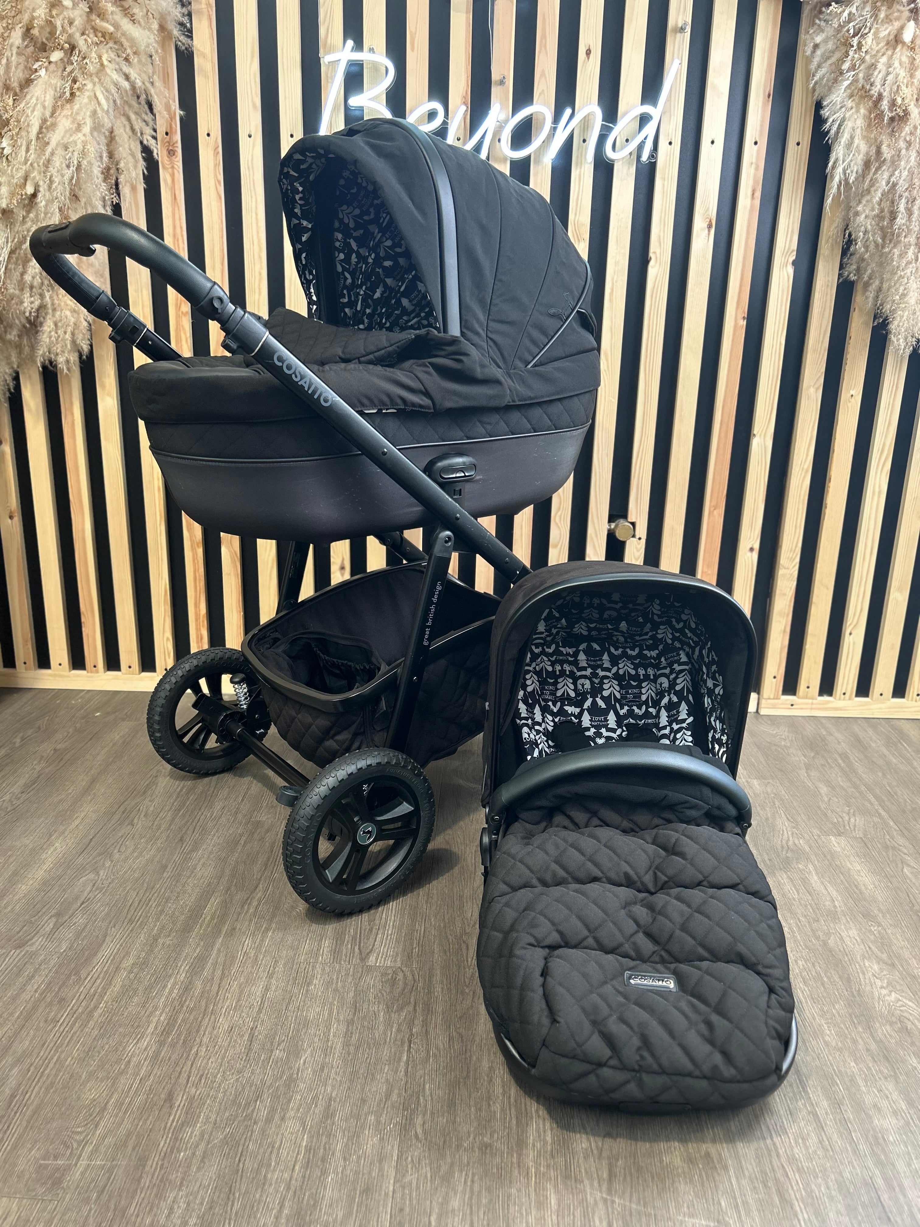 Used Nuna Stroller And Car Seat Peg Perego YPSI Single-to-Double