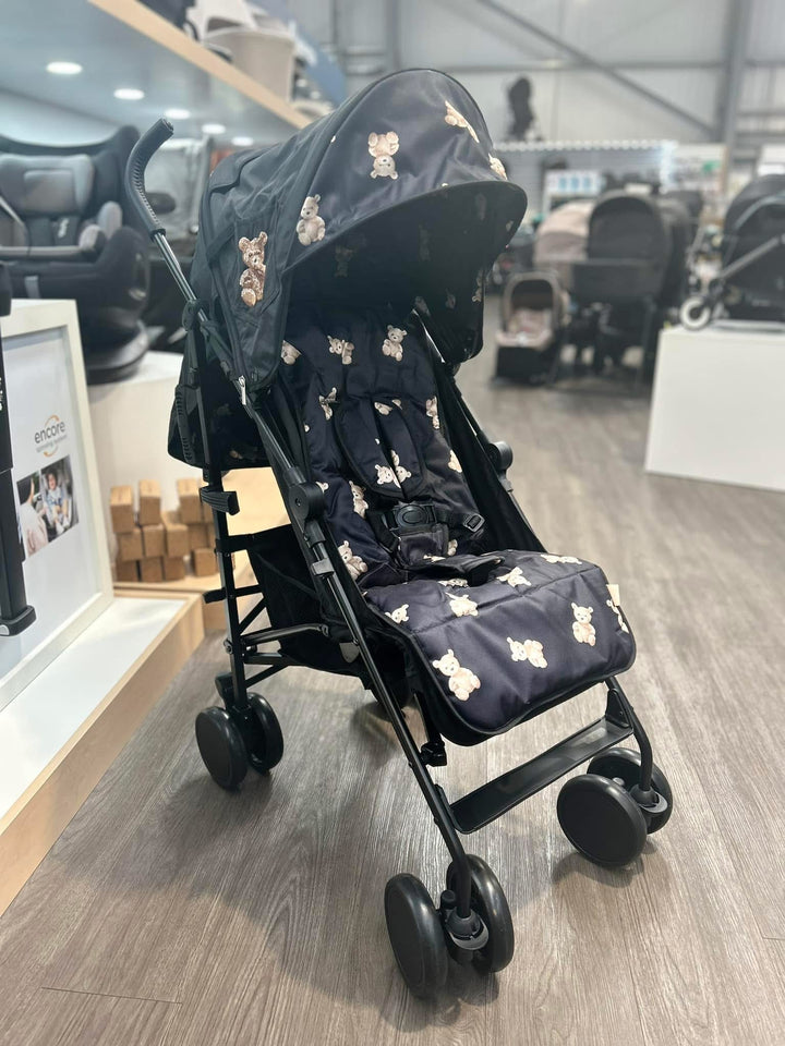 EX DISPLAY Roma Star Stroller - Teddy Black