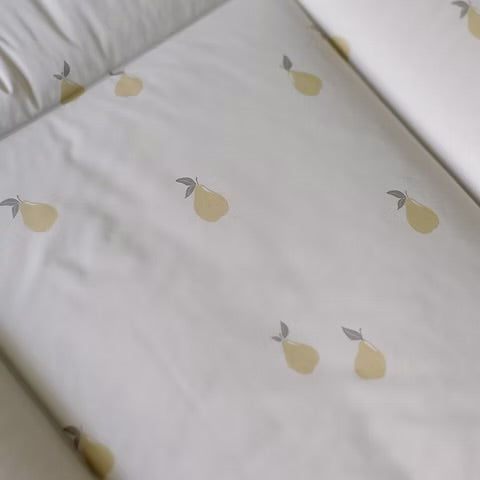 Ralphie Bear Comfort Changing Mat - Pears