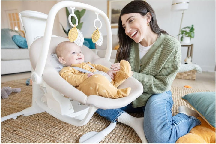 Joie Whimsy Wind Up Swing - Almond