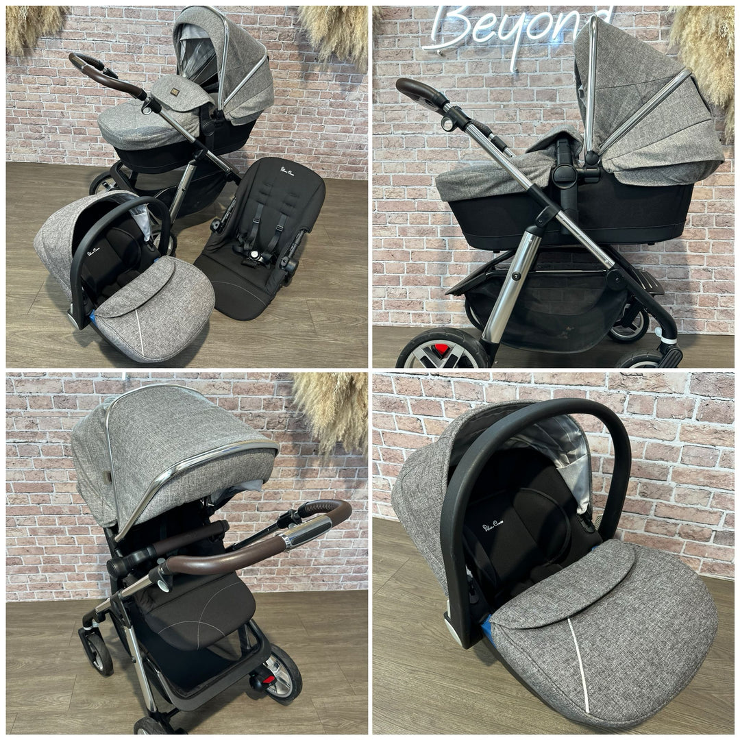 PRE LOVED Silver Cross Pioneer Travel System - Brompton