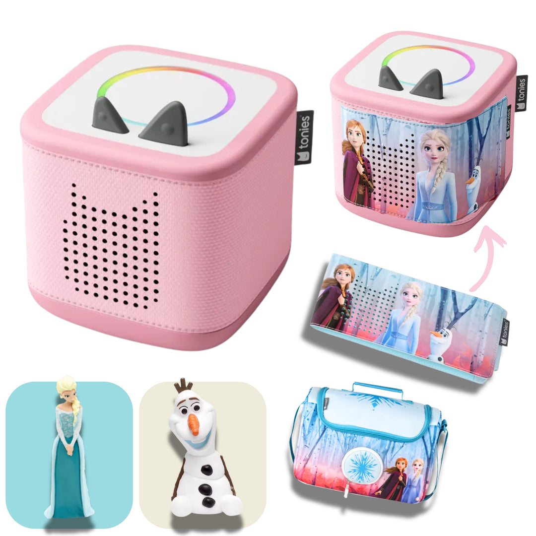 tonies Disney Frozen Bundle – toniebox 2 Gift Set (Choose Your Box Colour)