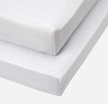 Tutti Bambini Essential Cot Sheets White (120x60cm)