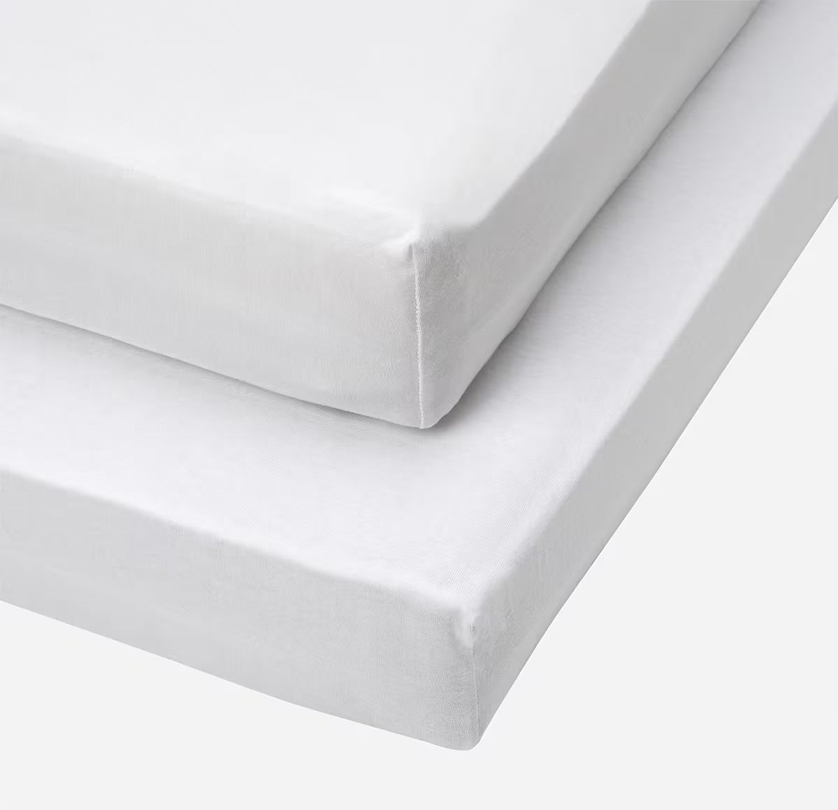Tutti Bambini Essential Cot Sheets White (120x60cm)
