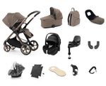 Oyster4 Travel System Bundle Inc Maxi-Cosi Pebble 360 Pro2 Car Seat - Mink