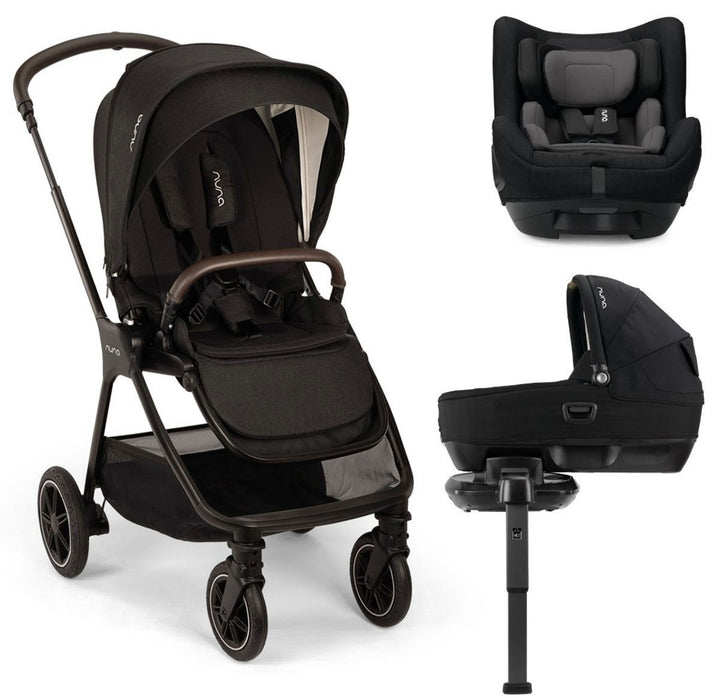 Nuna TRIV Next + CARI + TODL Next Generation Travel System Bundle - Caviar (2024)