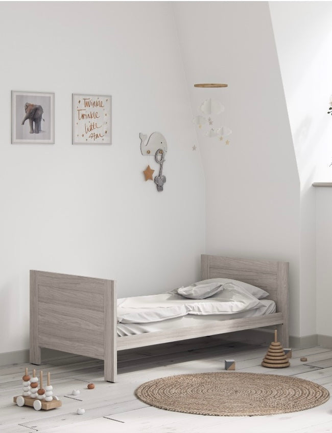 Little Acorns Kyra Cot Bed - Oaky Ash