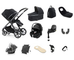 Oyster4 Travel System Bundle Inc Maxi-Cosi Pebble 360 Pro2 Car Seat - Carbonite