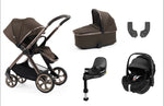 Oyster4 Travel System Bundle Inc Maxi-Cosi Pebble 360 Pro2 Car Seat - Chocolate Velvet
