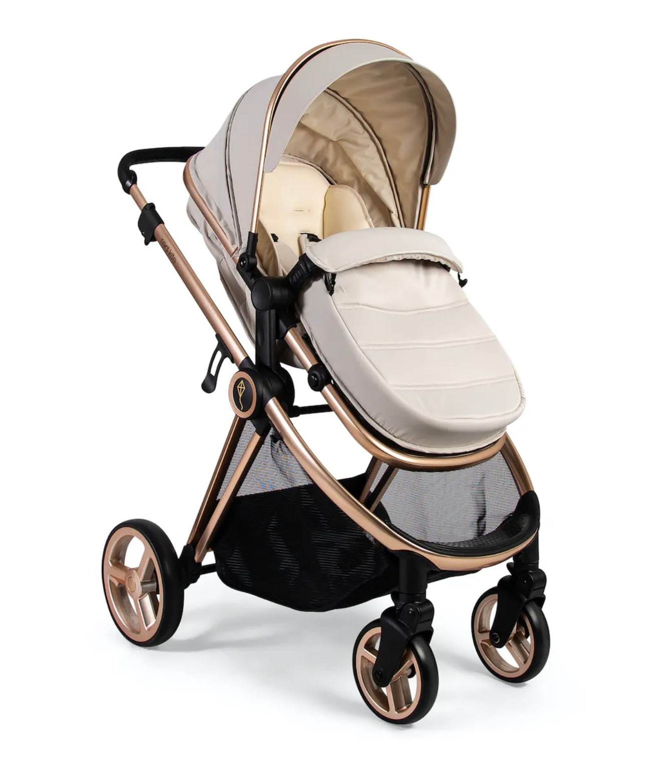 Redkite Push Me Pace i-Size Neo Travel System - Latte