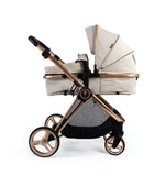 Redkite Push Me Pace i-Size Neo Travel System - Latte