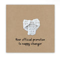 Happy Nappy Changer Crochet Card