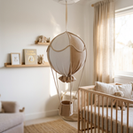 First Baby Decorative Hot Air Balloon Nursery Decoration - Beige