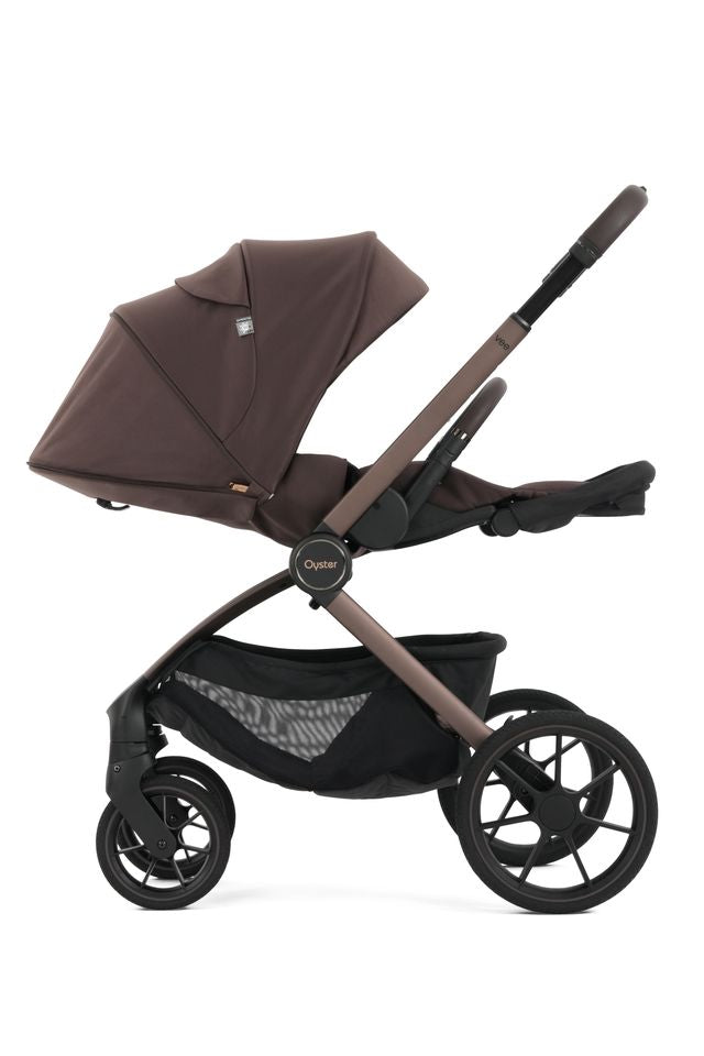 Oyster Vee Stroller Bundle - Chocolate