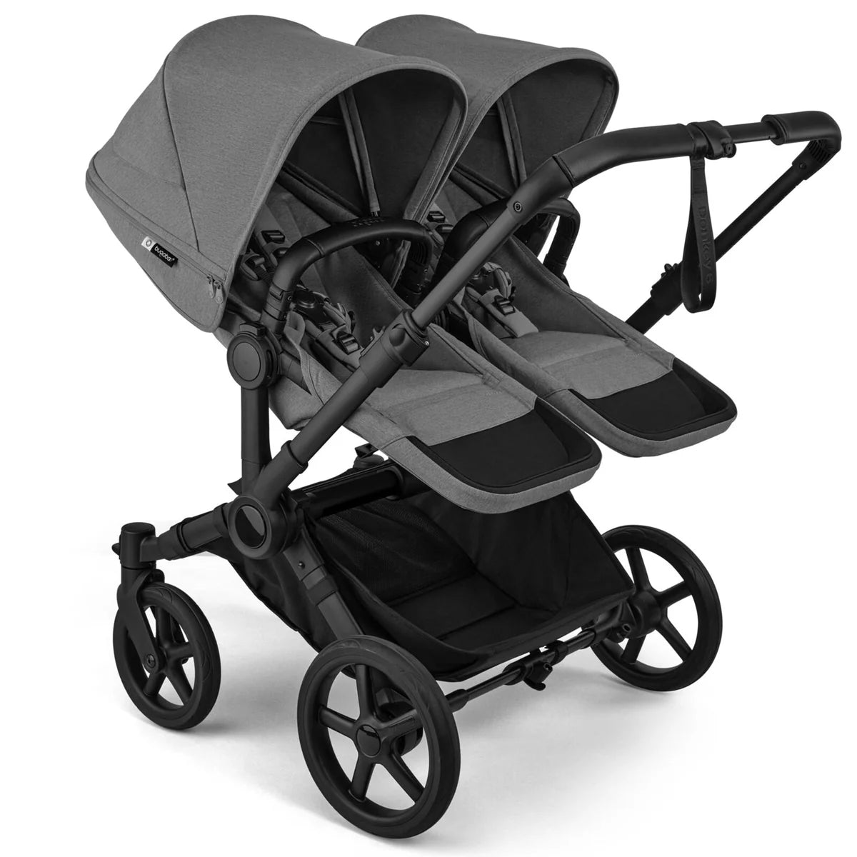 Bugaboo Donkey 6 Twin Stroller - Moon Grey