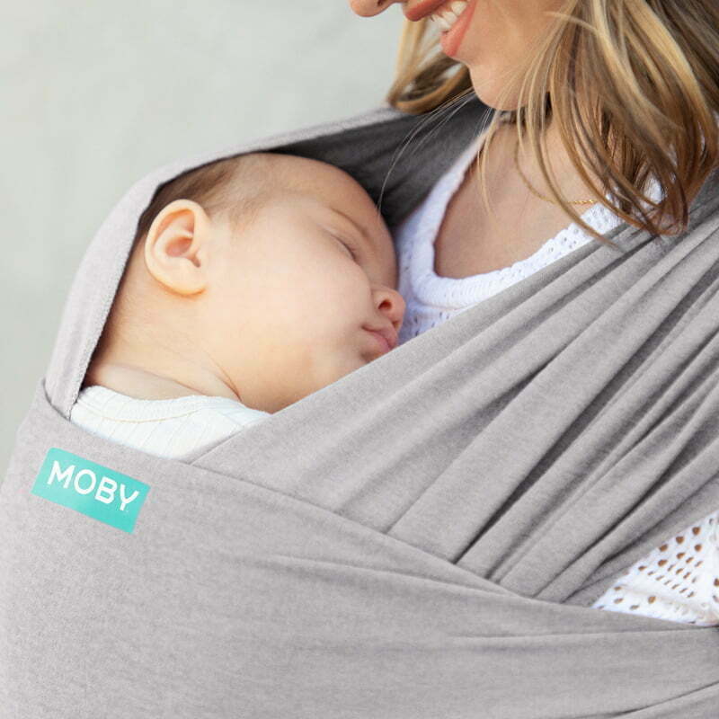 Moby Classic Baby Wrap - Grey