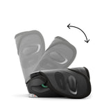 Cybex Solution G2 PLUS Foldable Car Seat - Moon Black
