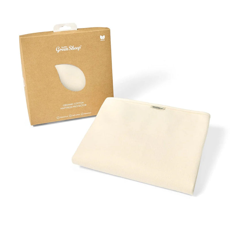 The Little Green Sheep Organic Cot Mattress Protector - 60x120cm