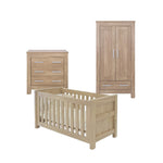 BabyStyle Bordeaux 3 Piece Room Set - Oak
