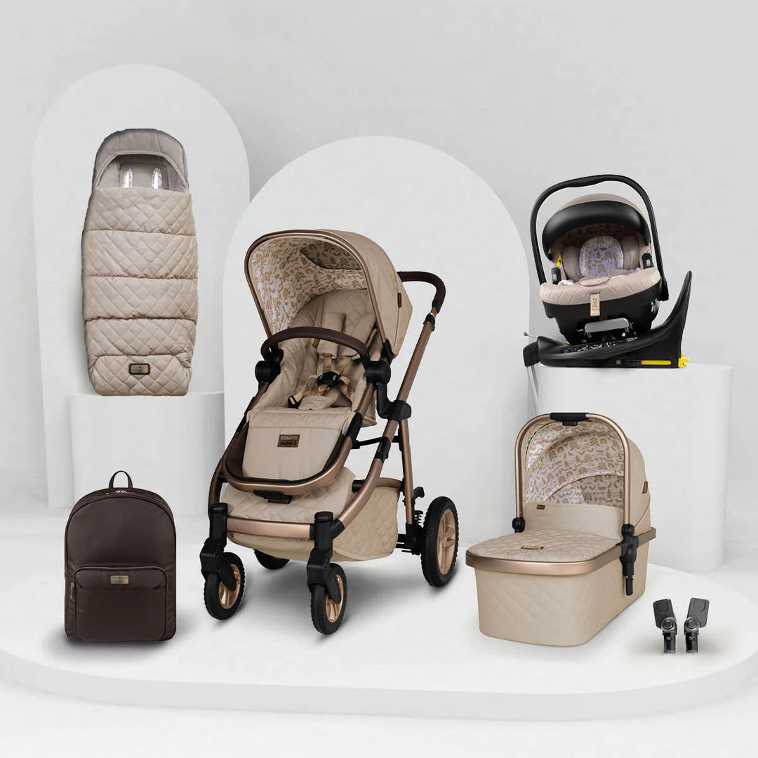 Cosatto Wow 3 Everything Bundle - Whisper Inc 360 Isofix Base