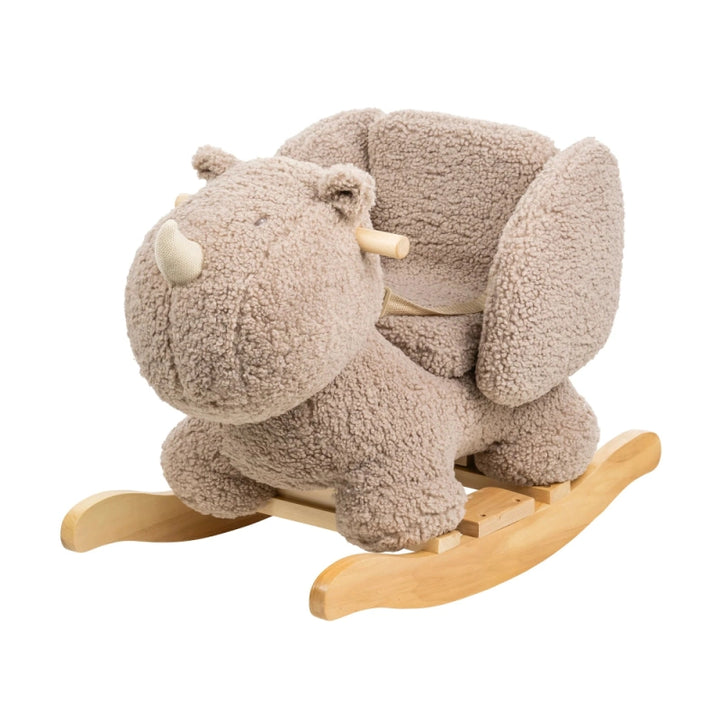 Nattou Teddy Rhino Rocker - Taupe