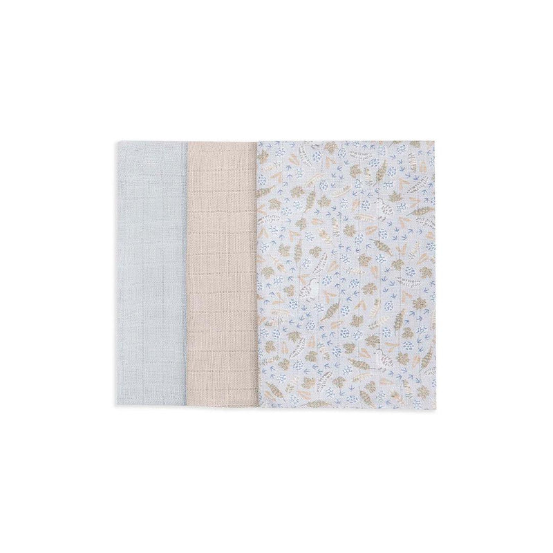 Avery Row 3Pack Muslin Squares - Nature Trail